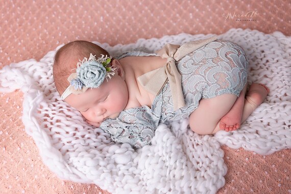 CONJUNTO BEBE 0/3 Meses Recién Nacido Atrezo Fotografía Niña Nuevo