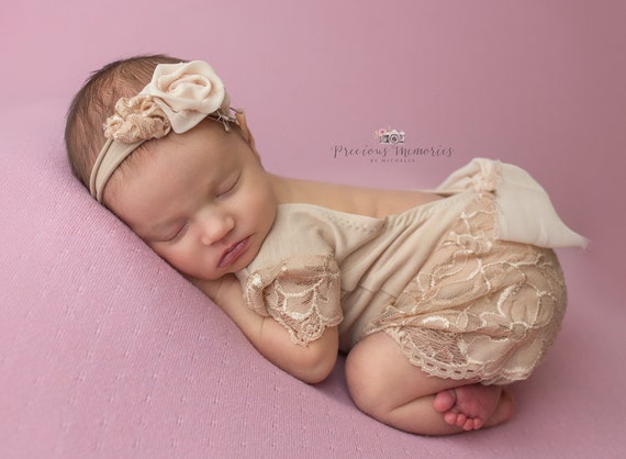 newborn girl lace outfit