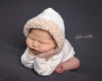 Photographie de bébé garçon, garçon de tenue photo de 0 à 3 mois,  barboteuse de gardienne, accessoires photo bébé garçon, barboteuse, gris  bleu beige -  Canada