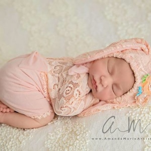 Bunny outfit baby Easter photo props newborn bunny hat and romper newborn easter photo outfit bunny ears outfit  first easter