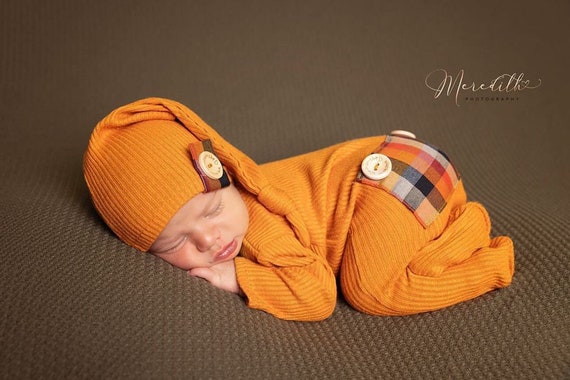 Newborn photo shoot, Sleeper photo Romper, baby boy, Photo Props, Footed Sleeper, Photo Outfit, Photography Prop Overalls, RTS