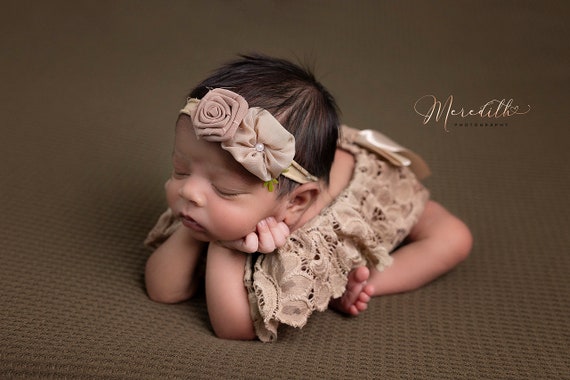 Newborn photo outfit girl lace romper set, newborn girl pink lilas red lace photo outfit baby girl open back romper newborn photography