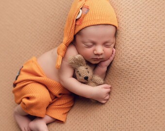 Eurobuy 2Pcs Neonato Fotografia Photography Prost Baby Super Soft Velvet In Posa Posa Posa Fascia Perfetta Dimensioni Per Bambini