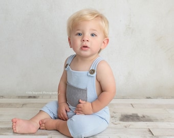 Sitter Junge Foto Outfit Baby Junge Requisiten, Babyfotografie, 6 Farben Strampler 3,6,9 Monate Sitter Fotoshooting, Sitter Fotografie Requisite. RTS