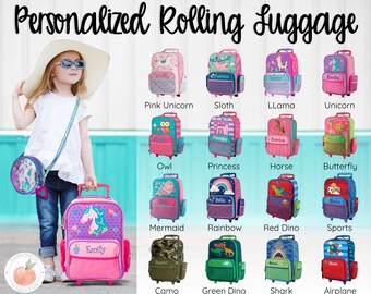 unicorn suitcase for girls