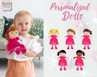 monogrammed dolls