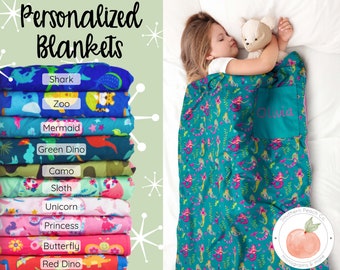 personalized kid blankets