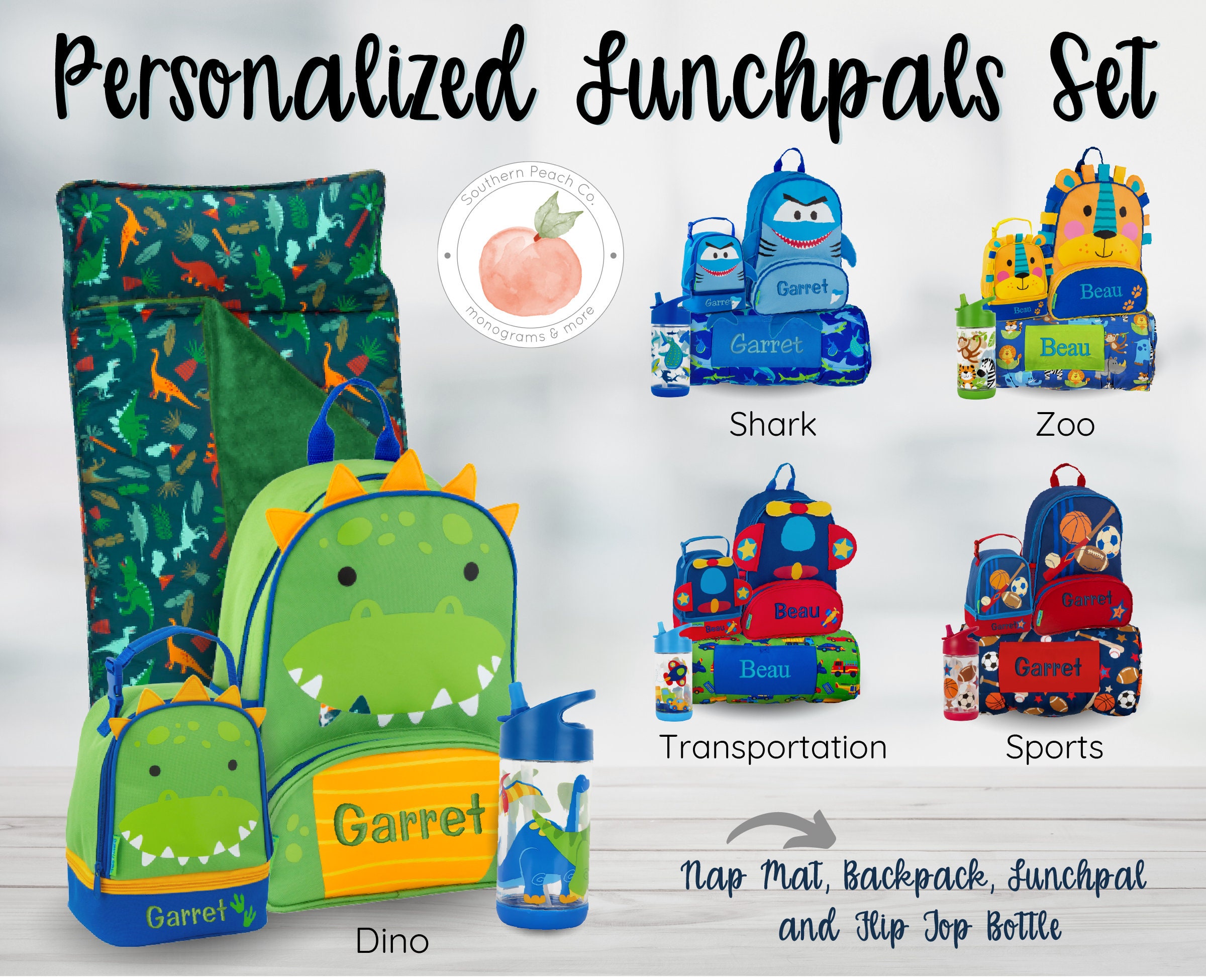 Personalized Toddler Backpack Sets Preschool Backpack