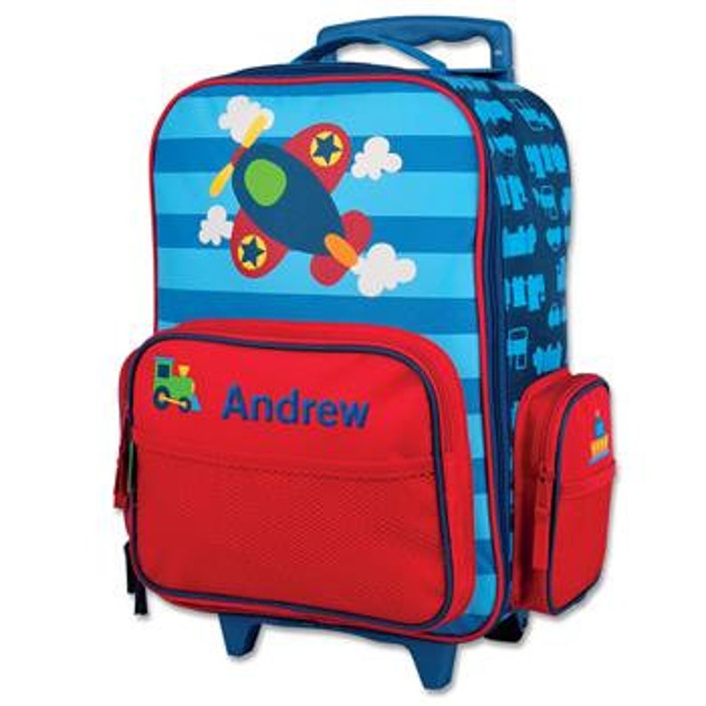 Personalized Rolling Luggage for Kids Stephen Joseph Toddler Etsy