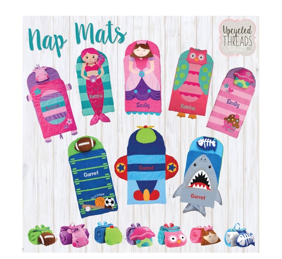 School Nap Mat Nap Mat Stephen Joseph Toddler Blanket Etsy