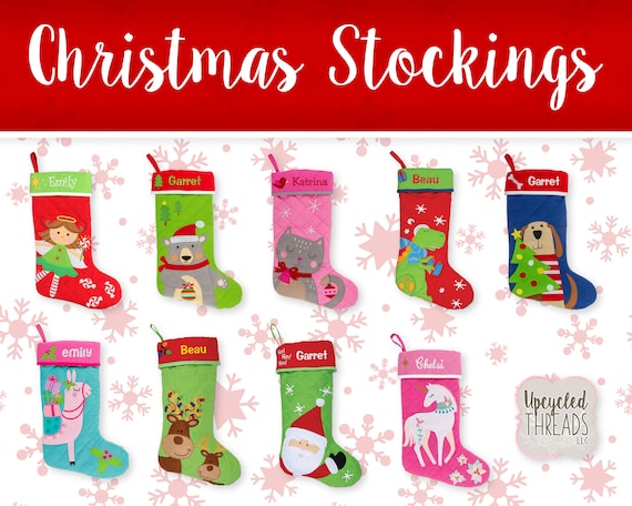 children's christmas stockings personalized