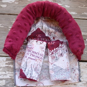 The Marauders Map Steering Wheel Cover and Seatbelt Cover 