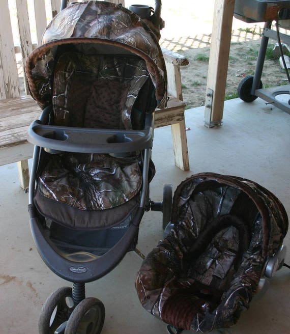 realtree car seat and stroller