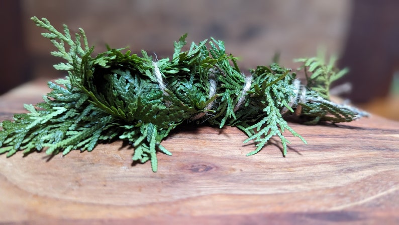 Cedar Smudge - Etsy