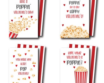 Instant Download Printable Poppin' Valentines