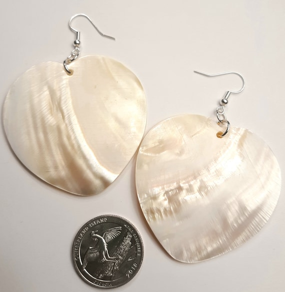 Beautiful shell earrings!