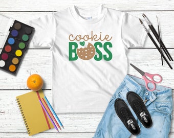 Youth Cookie Boss camiseta de poliéster