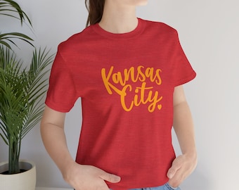 Kansas City Unisex Jersey Short Sleeve Tee T-Shirt