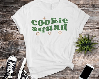 Bold Cookie Squad Girl Scout Unisex T Shirt Scout Family