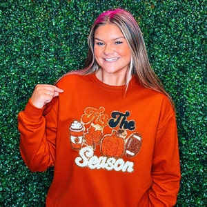 Tis The Season Chenille Sweatshirt
