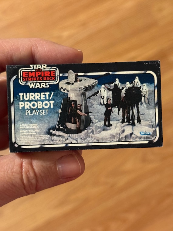 Star Wars ミニチュアセット Vintage Kenner Star Wars the Empire Strikes Back TURRET PROBOT