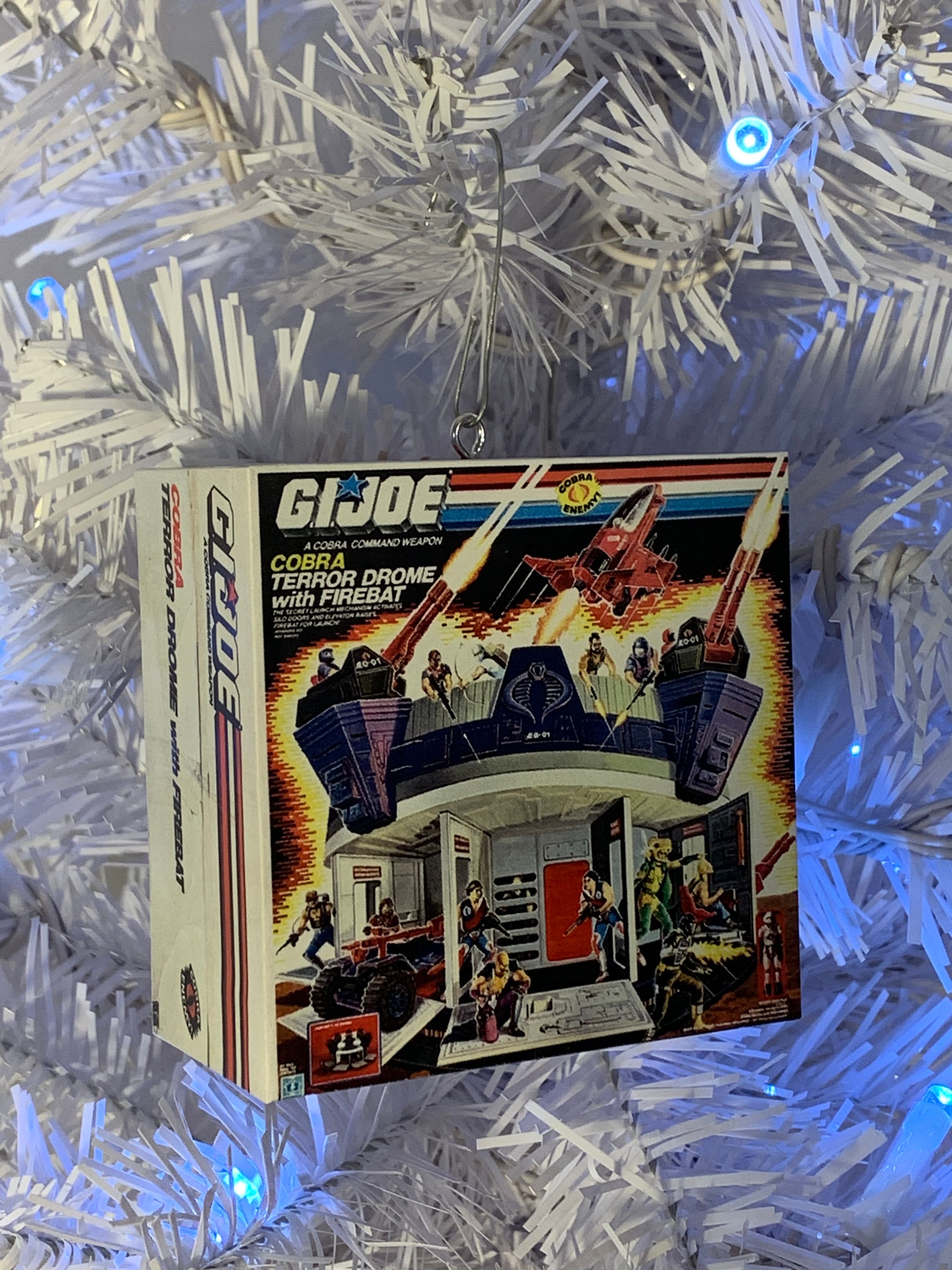 Vintage Original Hasbro 1980s G.I. Joe COBRA TERROR DROME Play Set