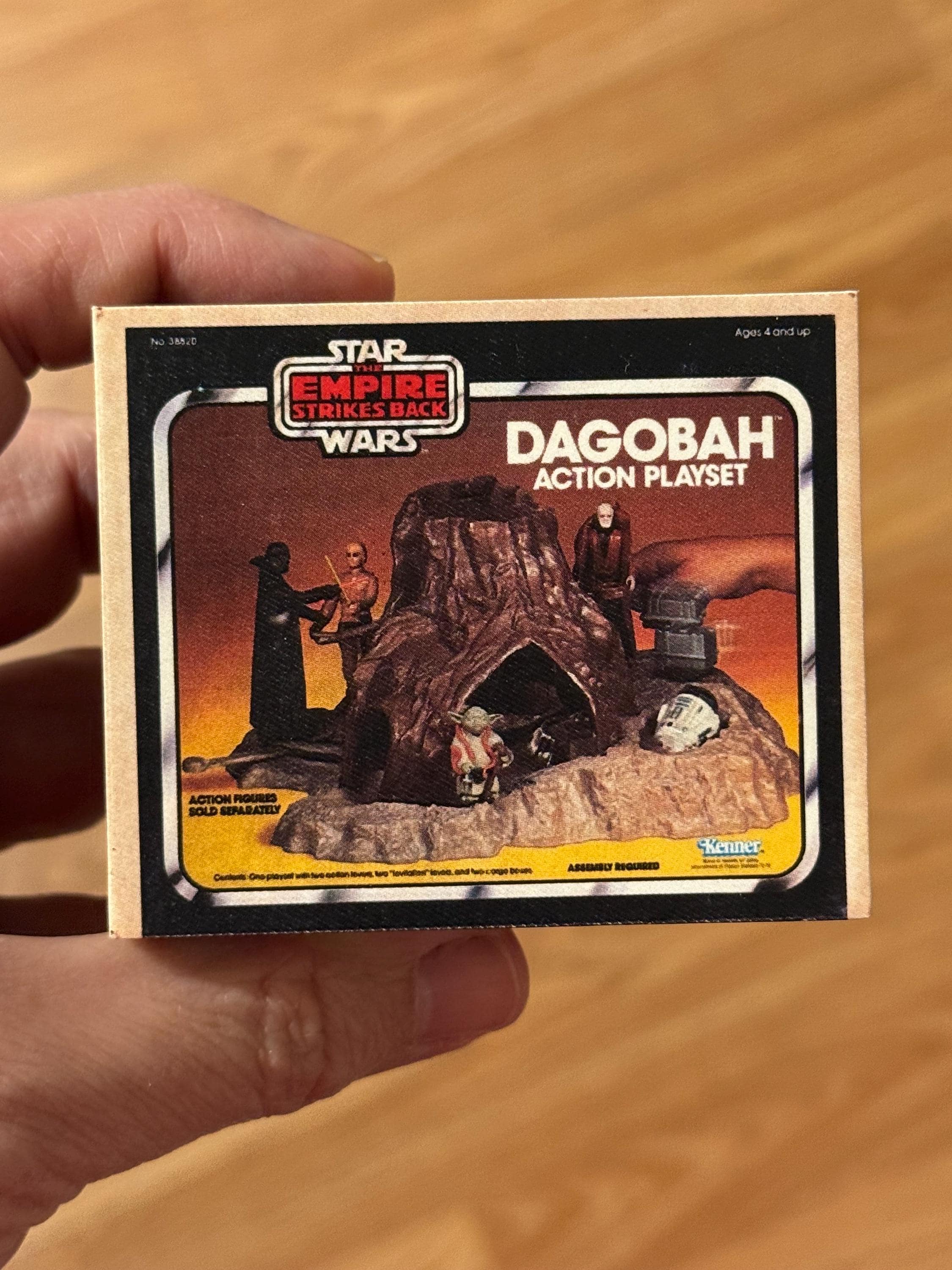 Vintage Kenner Star Wars the Empire Strikes Back DAGOBAH Action
