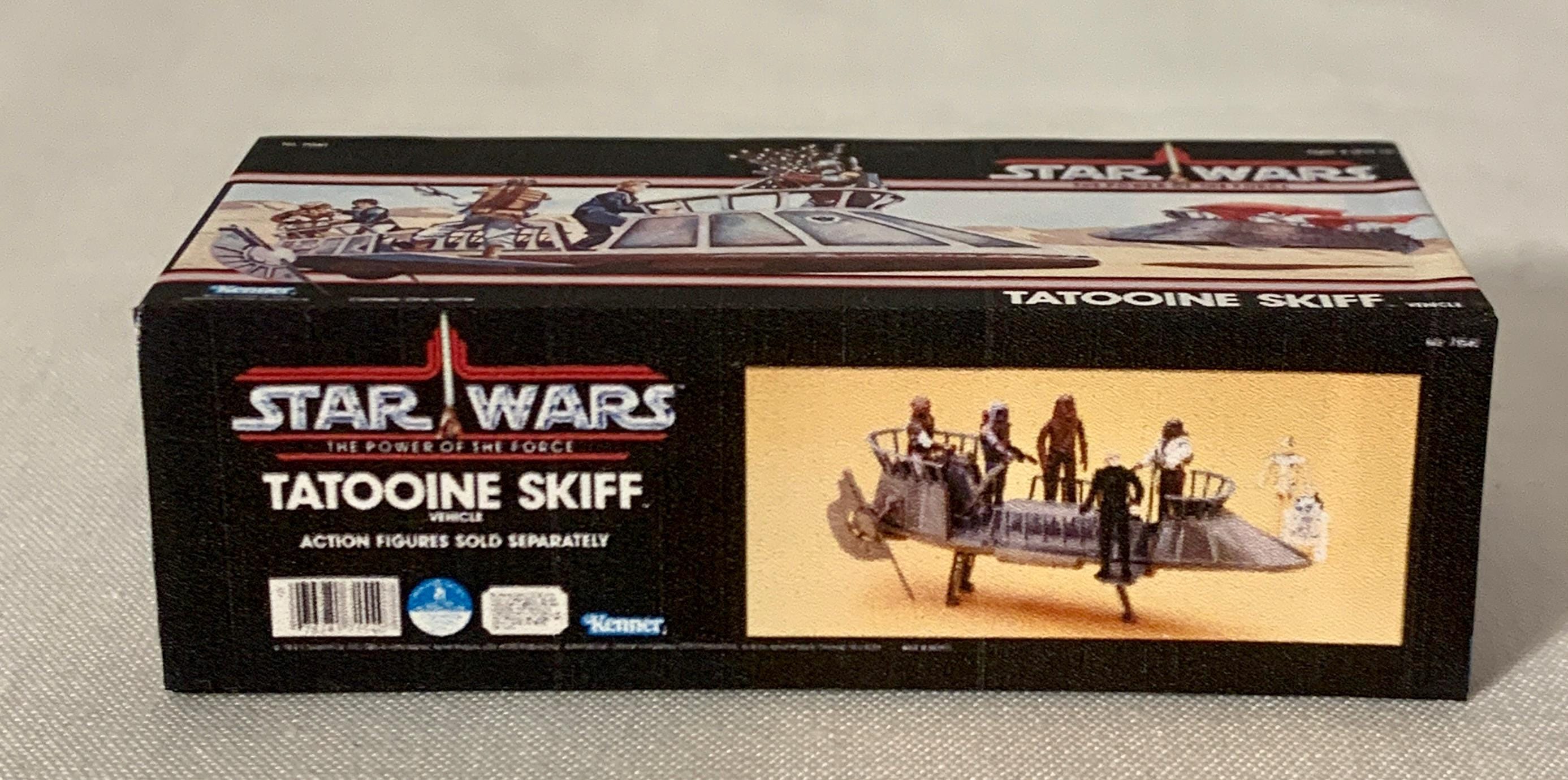 Vintage Original Kenner Star Wars POTF Tatooine SKIFF Miniature