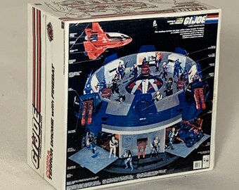 鉄風東京 1st demo gerrilla 廃盤 Vintage Original Hasbro 1980s G.I. Joe COBRA TERROR DROME Play Set