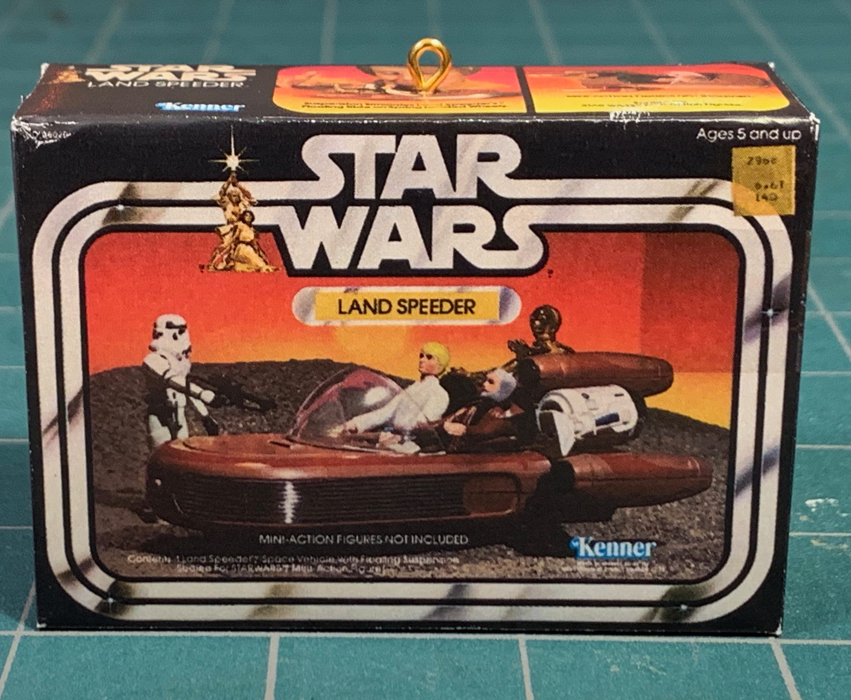 Vintage Original Kenner Star Wars LAND SPEEDER Miniature Toy Box