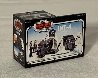 Vintage Kenner Star Wars Empire Strikes Back Mini Rig INT-4 Toy Box Miniature Christmas Ornament / Refrigerator Fridge Magnet