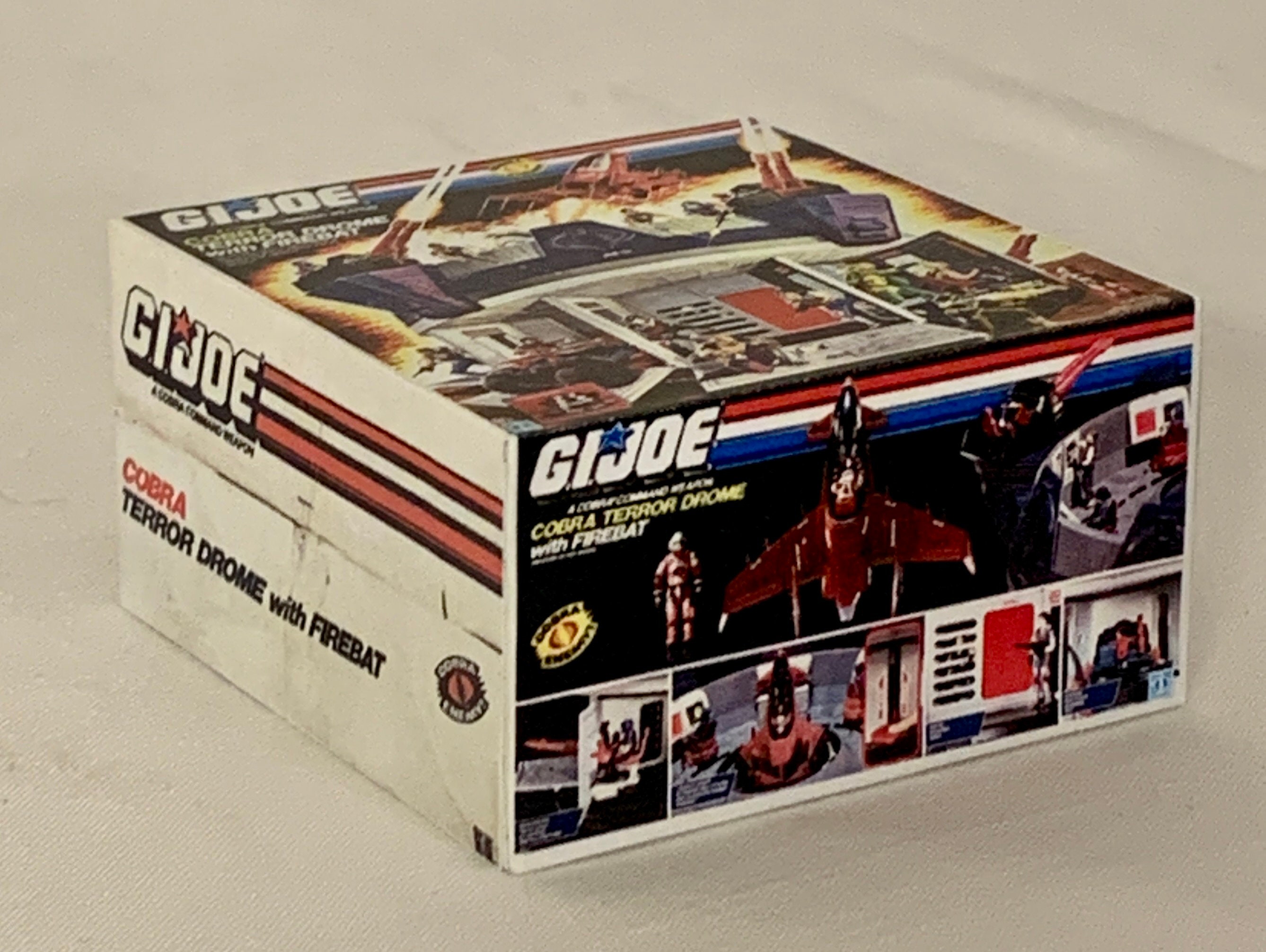 Vintage Original Hasbro 1980s G.I. Joe COBRA TERROR DROME Play Set