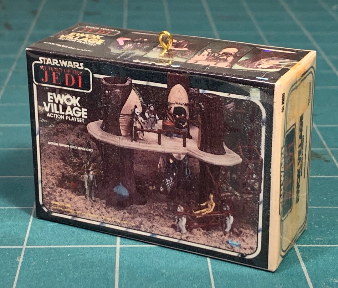 Jedi Ewok Village Playset Vintage Original Kenner Star Wars Return