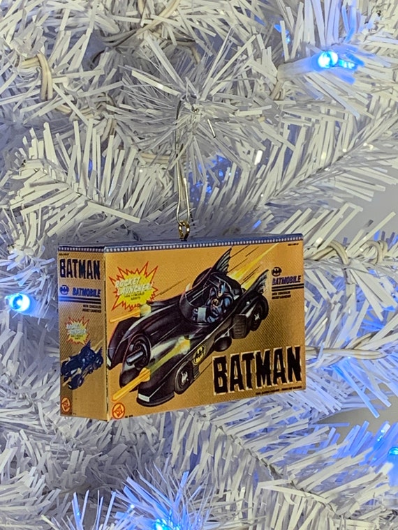 Vintage Original 1989 Toy Biz Batman BATMOBILE Miniature Toy Box 