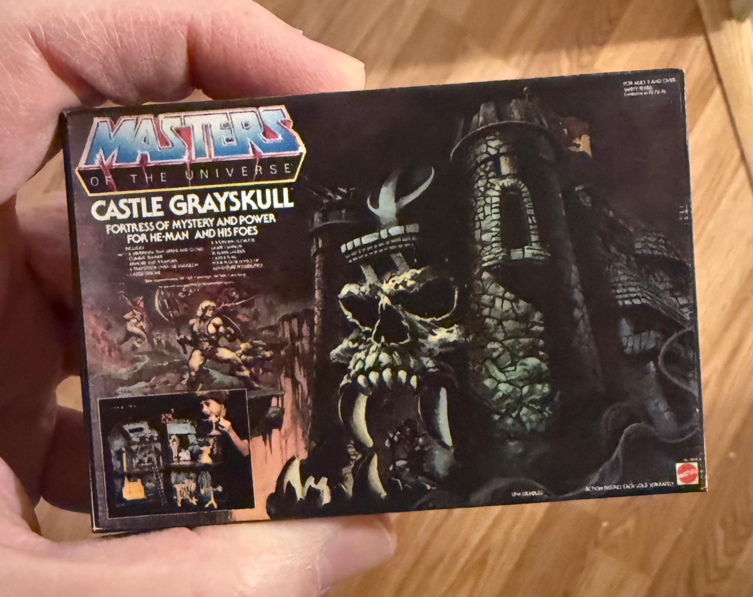 Vintage Original Mattel MOTU Masters of the Universe CASTLE