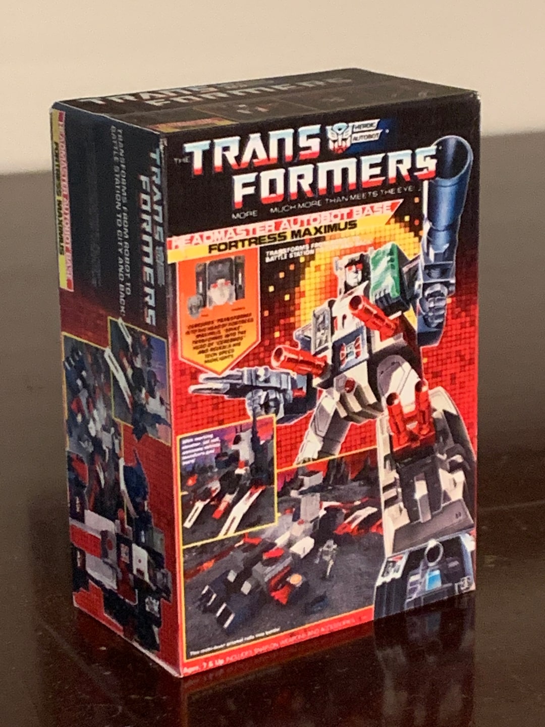 Vintage Original Hasbro G1 Transformers Headmaster FORTRESS
