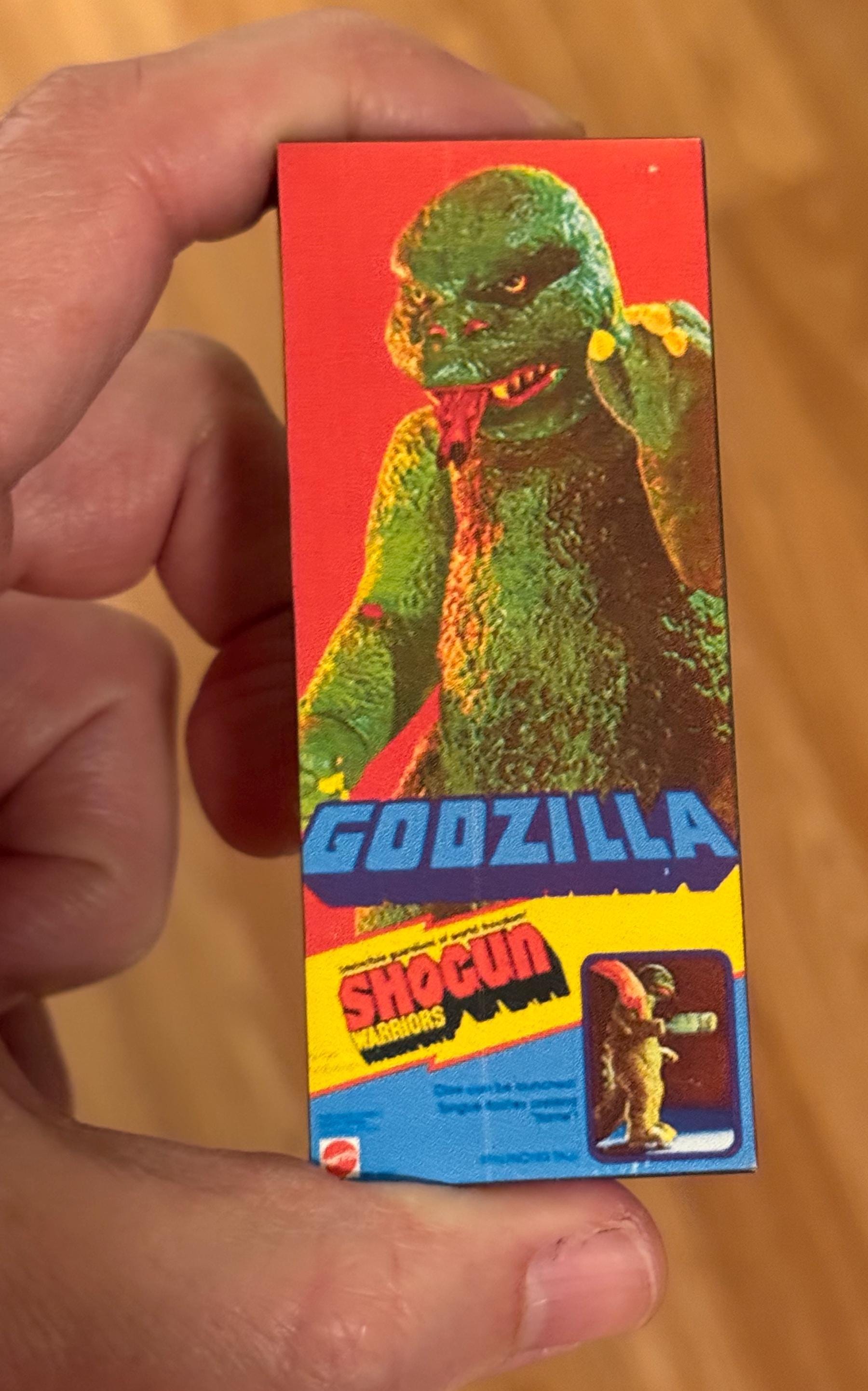 Vintage Original Mattel Shogun Warriors GODZILLA Miniature Toy Box