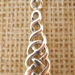 Celtic Knot Sterling Silver Necklace Handmade Irish Jewellery