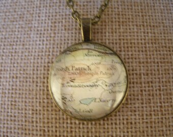 Vintage Style Old Photo Westport Achill Castlebar Croagh Patrick Town Parish Birthplace Jewelry Irish Made To Order