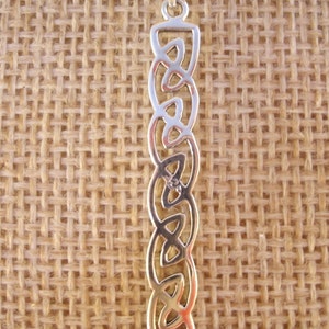 Celtic Knot Sterling Silver Necklace Handmade Irish Jewellery
