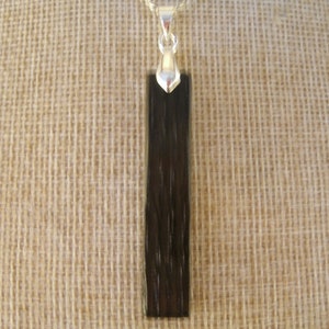 5000 Year Old Irish Bog Oak Necklace 