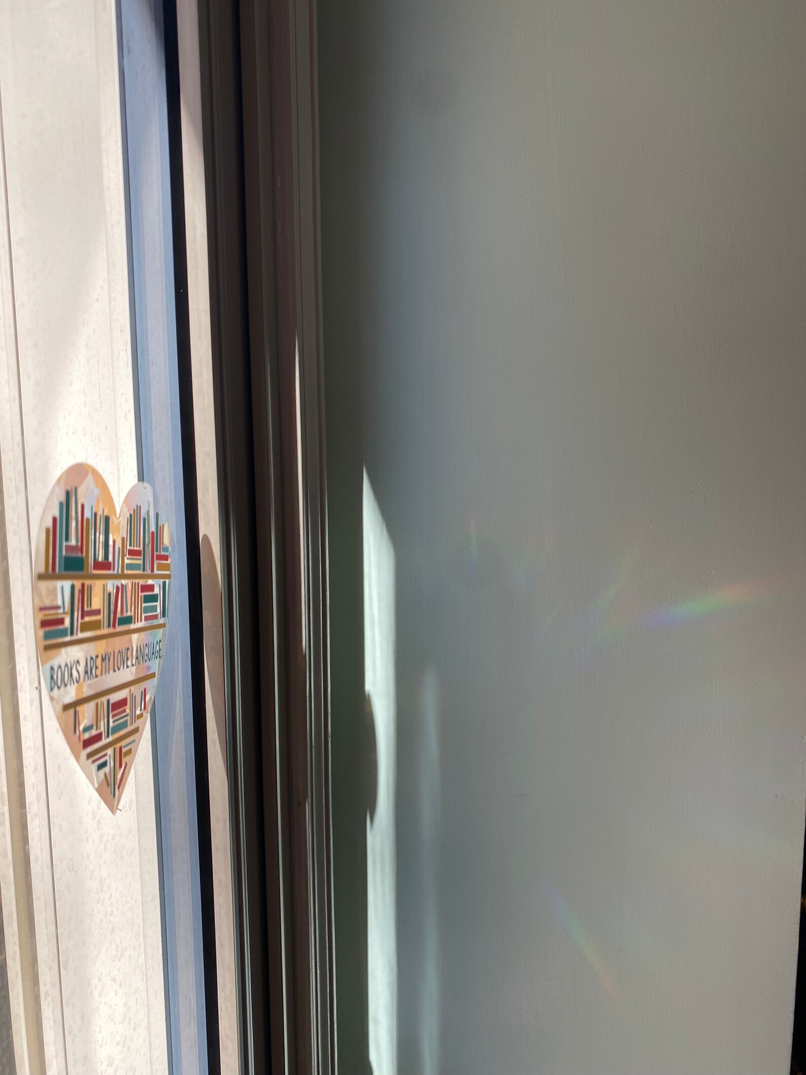 Rainbow Suncatcher books Are My Love Language Etsy