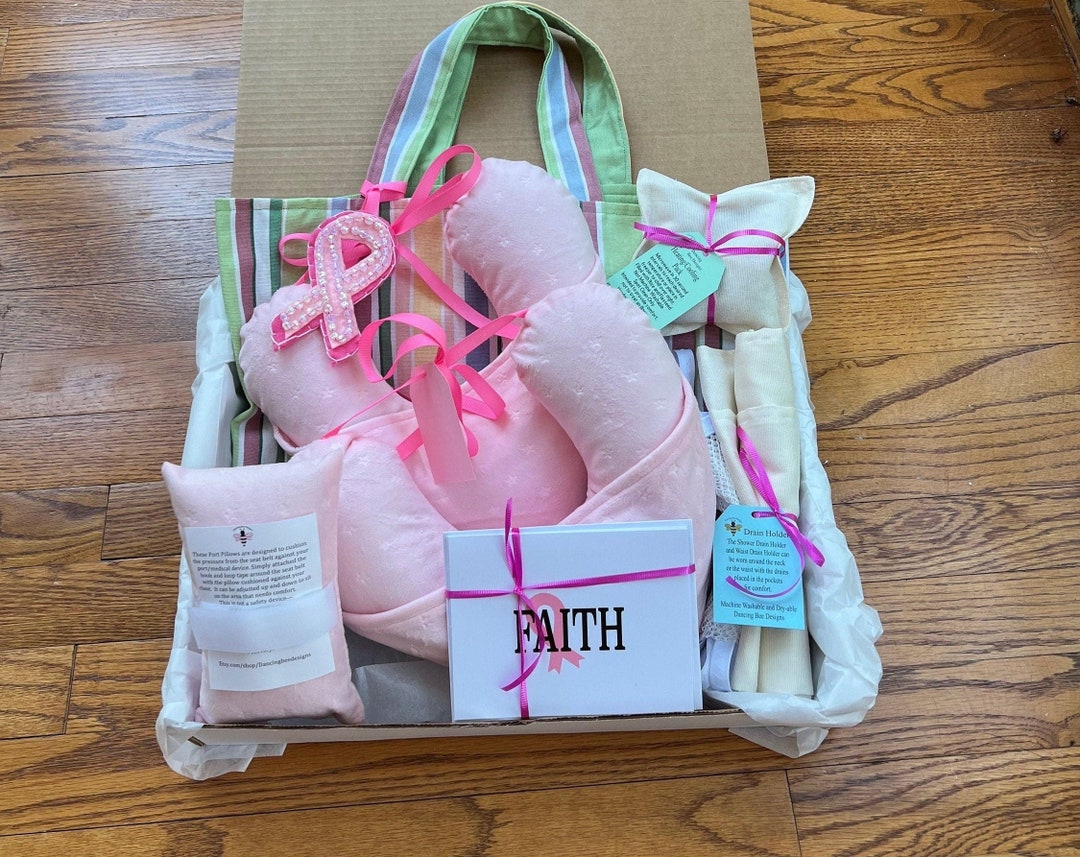 Striped Mastectomy Care Package/ Lumpectomy Care Package/ A Etsy