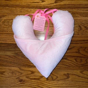 Mastectomy/ Lumpectomy Heart pillow/ Chest Surgery/ Comfort Pillow/ Post Op Pillow/ Top Surgery/ Doubles as a Neck Pillow