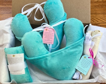 Turquoise Double Mastectomy Care Package/Chest Surgery/Cancer Care Gift/ Top Surgery/ A Port Pillow  Donated to a hospital for each purchase