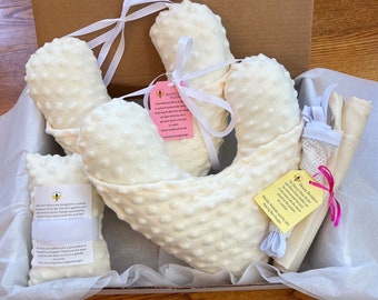 Cream Double Mastectomy Care Package/ Cancer Care Package/ Top Surgery/ A Port Pillow is Donated to a hospital for each purchase