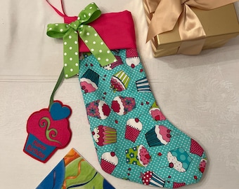 Unique Birthday Stocking/ Christmas Birthday/ Birthday Bag/ Start a Birthday Tradition/ Unique Baby Gift/ Gift Bag