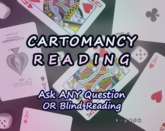 Cartomancy Reading | ANY Topic Safe | Experienced Reader | Career, Work, Finances, Situations, Online Drama, Ghosting, Love, Friendship, Art