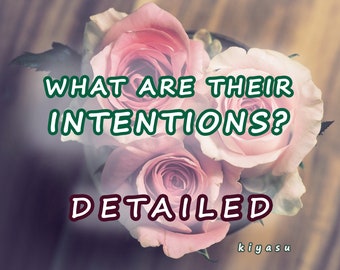 What Are Their Intentions? | Psychic Reading | His/Her Thoughts | Feelings, Love, Relationships, Situationships, Family, Friends, Work, Etc.