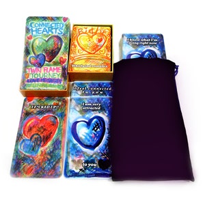 90 CARDS Rich Love Oracle Tarot Add-On Psychic Romance Date Reading Insight Connection Type Channeled Relationships Potential Future Richest Love Set